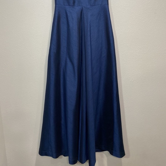 ALFRED SUNG D611 blue maxi formal‎ - Picture 5 of 12